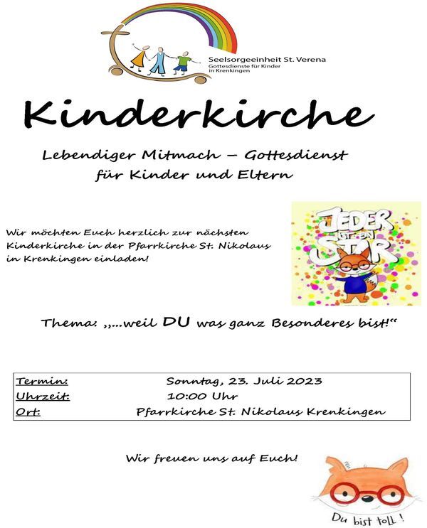 kinderkirch juli 2023